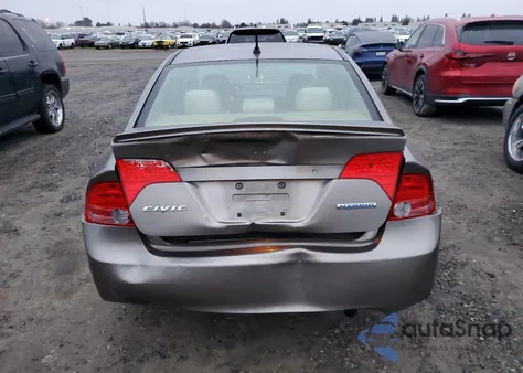 2007 Honda Civic Hybrid z USA, uszkodzony, nr VIN JHMFA36257S021974